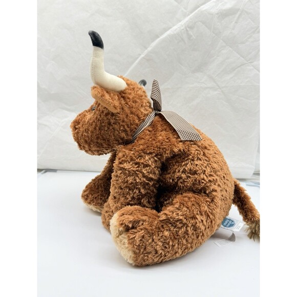 Mary Meyer Flip Flops Bubba Longhorn Brown Bull Cow Plush Stuffed Animal 13" HTF - Picture 2 of 12